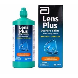 Lens Plus OcuPure Saline Solution 
